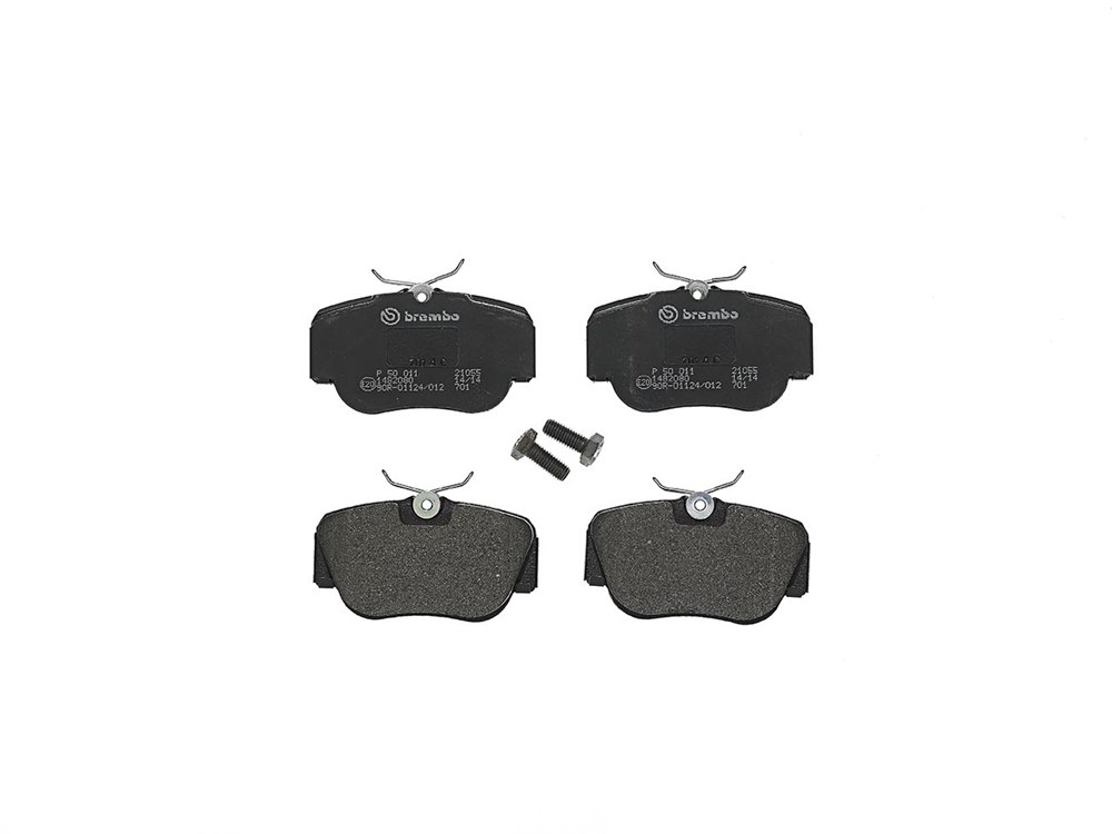 BREMBO Bremseklodser p50011 for MERCEDES-BENZ
