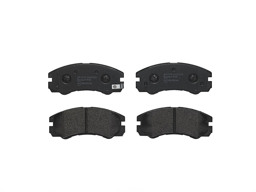 BREMBO Bremseklodser p59020 for OPEL VAUXHALL ISUZU NISSAN