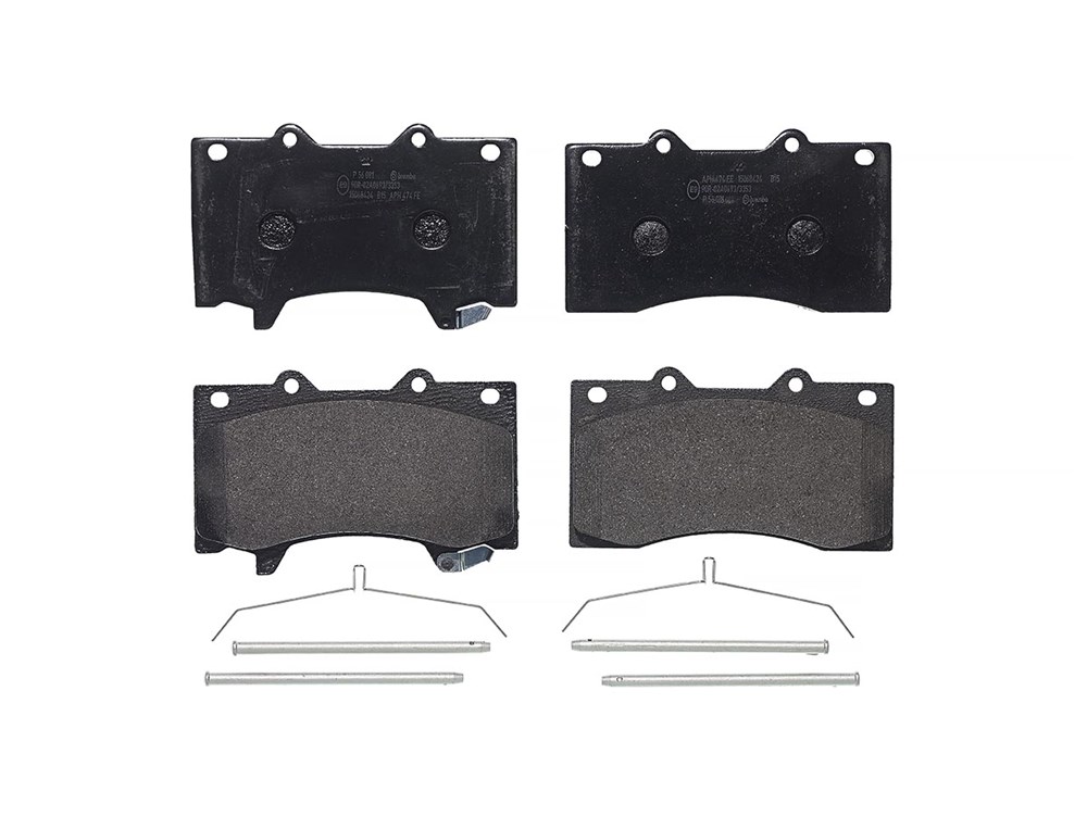 BREMBO Bremseklodser p56081 for NISSAN