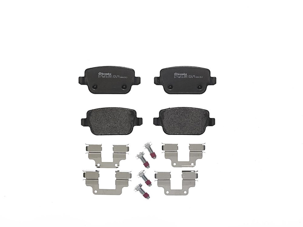 BREMBO Bremseklodser p44017 for VOLVO LAND ROVER