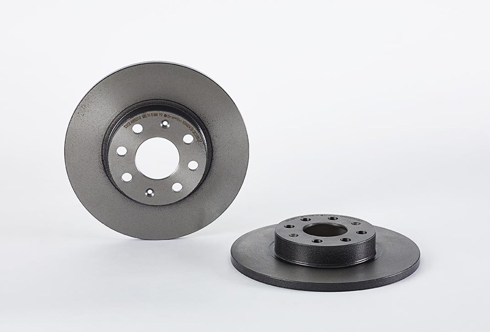 BREMBO Bremseskive 08508621 257mm 12mm for FIAT
