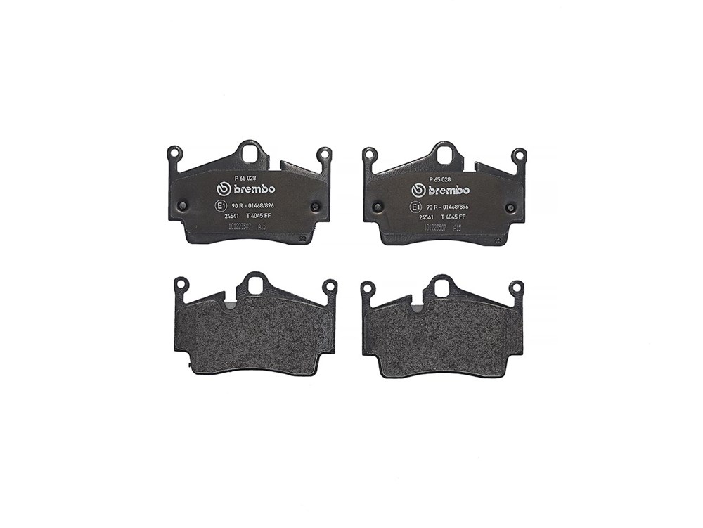 BREMBO Bremseklodser p65028 for PORSCHE