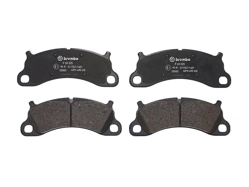 BREMBO Bremseklodser p65025 for PORSCHE