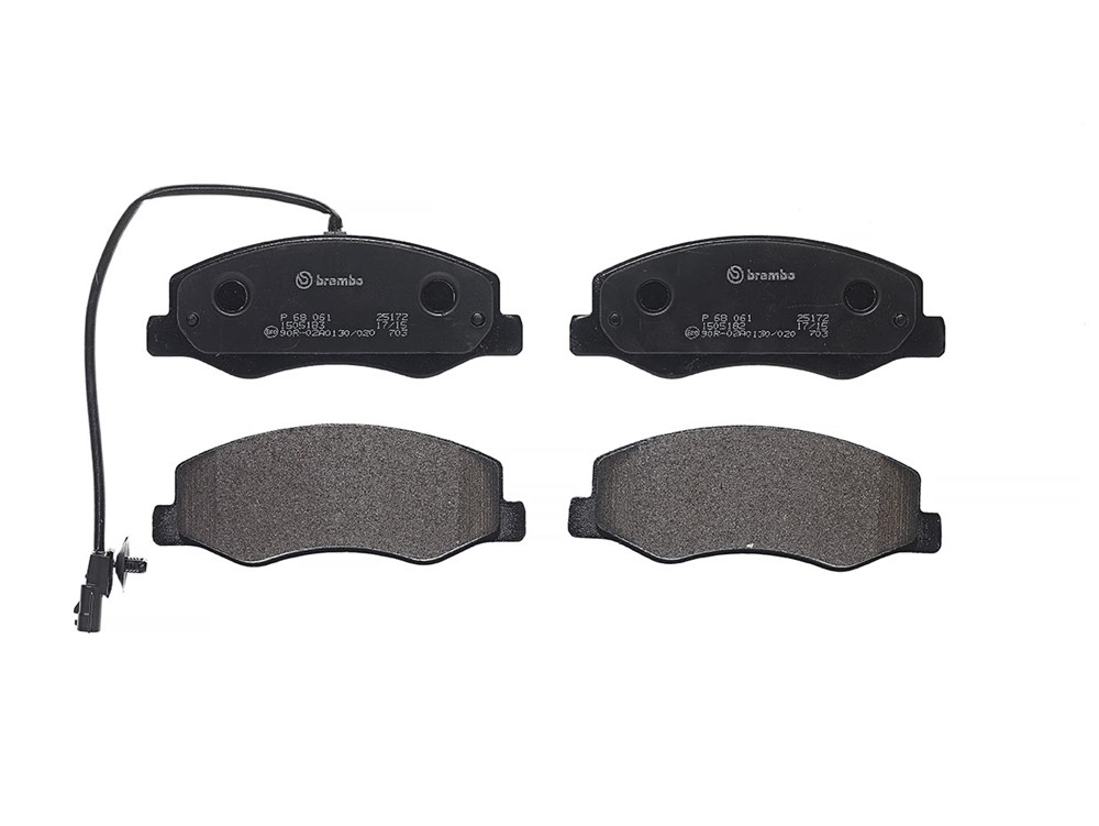 BREMBO Bremseklodser p68061 for OPEL RENAULT VAUXHALL NISSAN