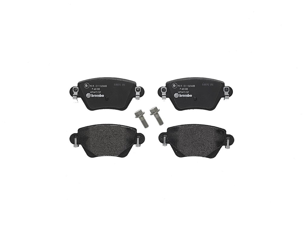 BREMBO Bremseklodser p68028 for RENAULT