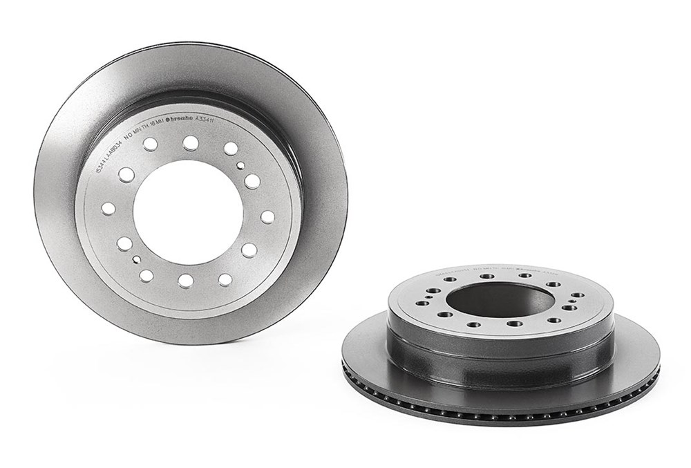 BREMBO Bremseskive 09a33411 312mm 18mm for TOYOTA LEXUS TOYOTA (FAW)