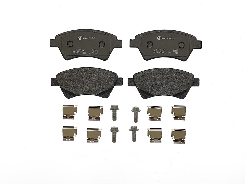 BREMBO Bremseklodser p68034 for RENAULT
