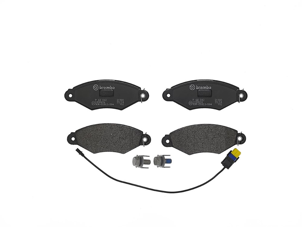 BREMBO Bremseklodser p68042 for RENAULT