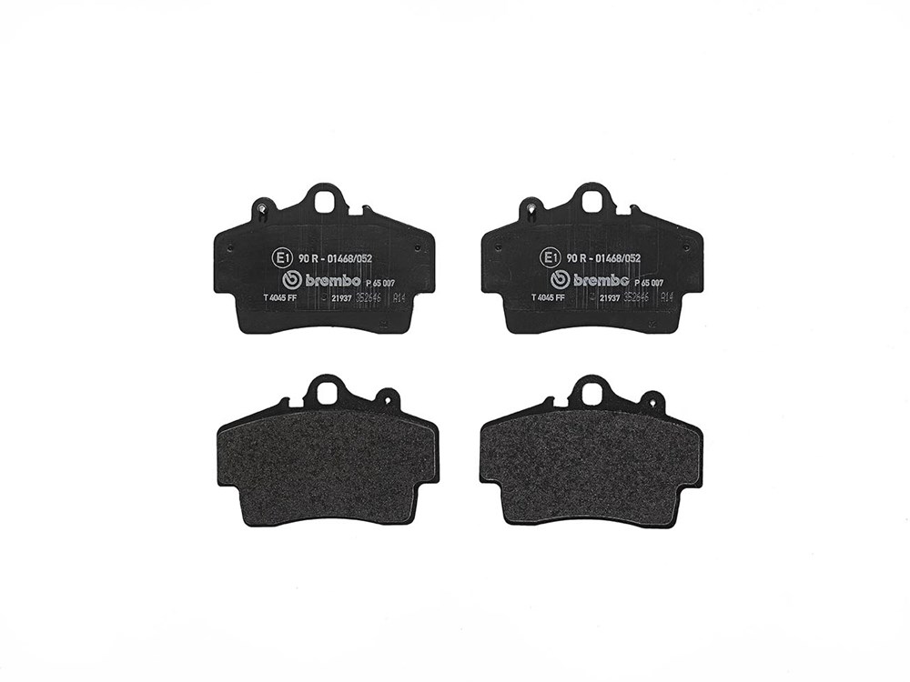 BREMBO Bremseklodser p65007 for PORSCHE