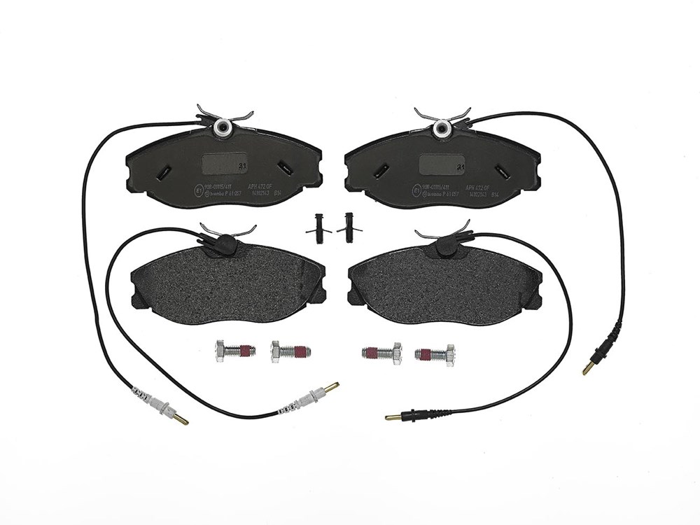 BREMBO Bremseklodser p61057 for PEUGEOT