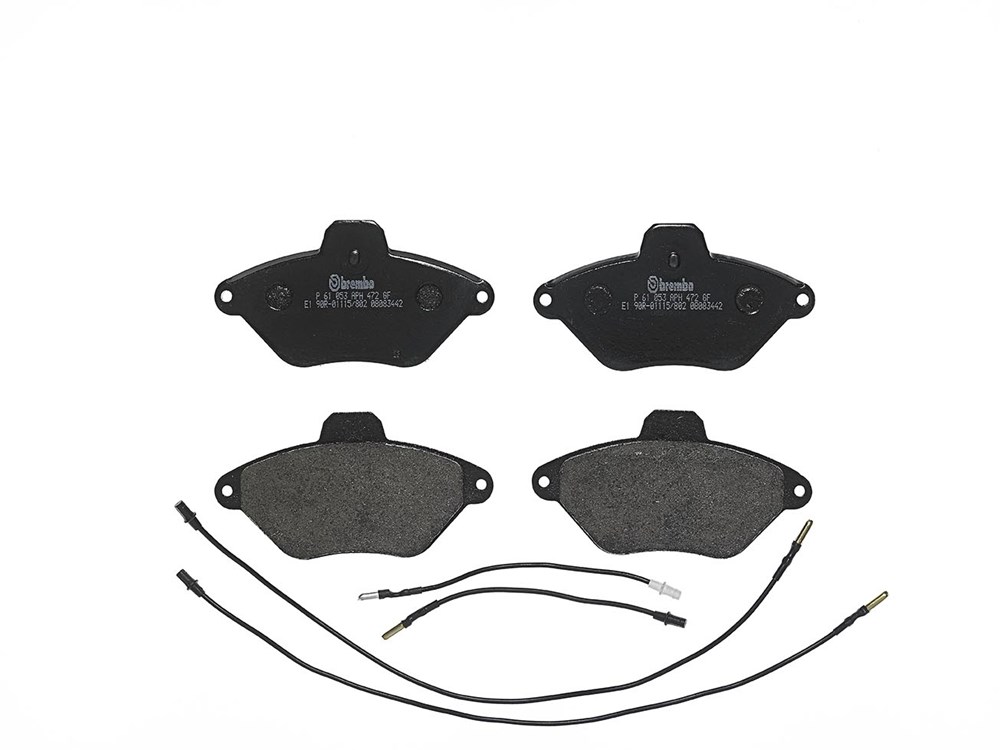 BREMBO Bremseklodser p61053 for CITROËN PEUGEOT