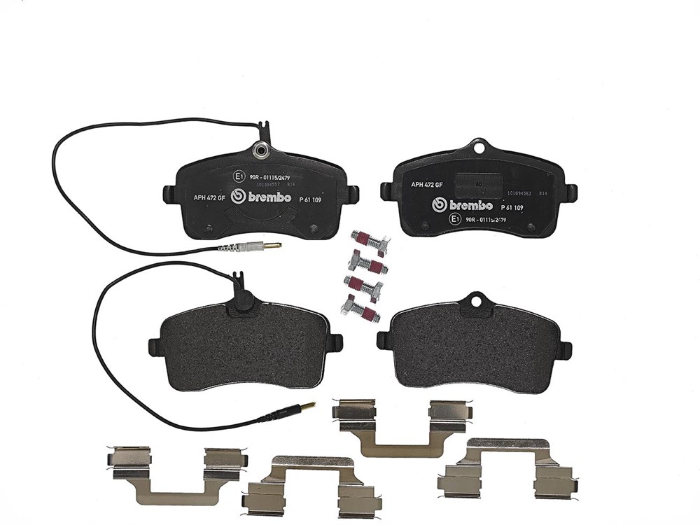 BREMBO Bremseklodser p61109 for PEUGEOT