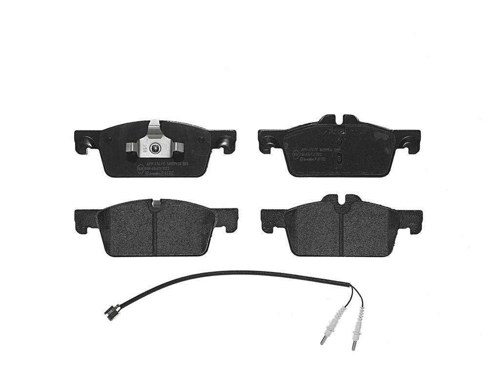 BREMBO Bremseklodser p61112 for PEUGEOT