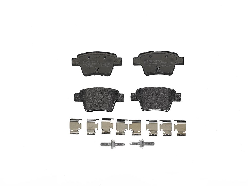 BREMBO Bremseklodser p61100 for PEUGEOT AEOLUS BYD FENGXING