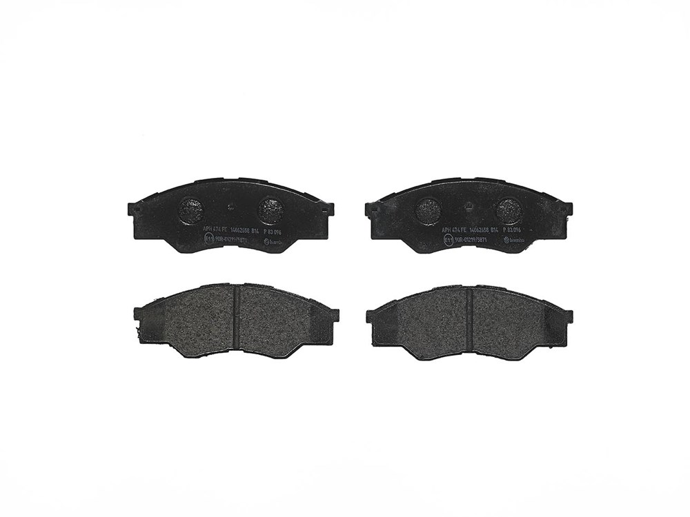 BREMBO Bremseklodser p83096 for TOYOTA