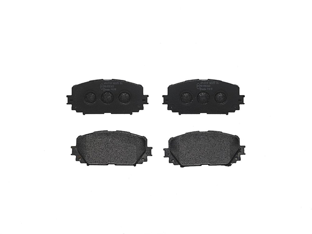 BREMBO Bremseklodser p83101 for TOYOTA
