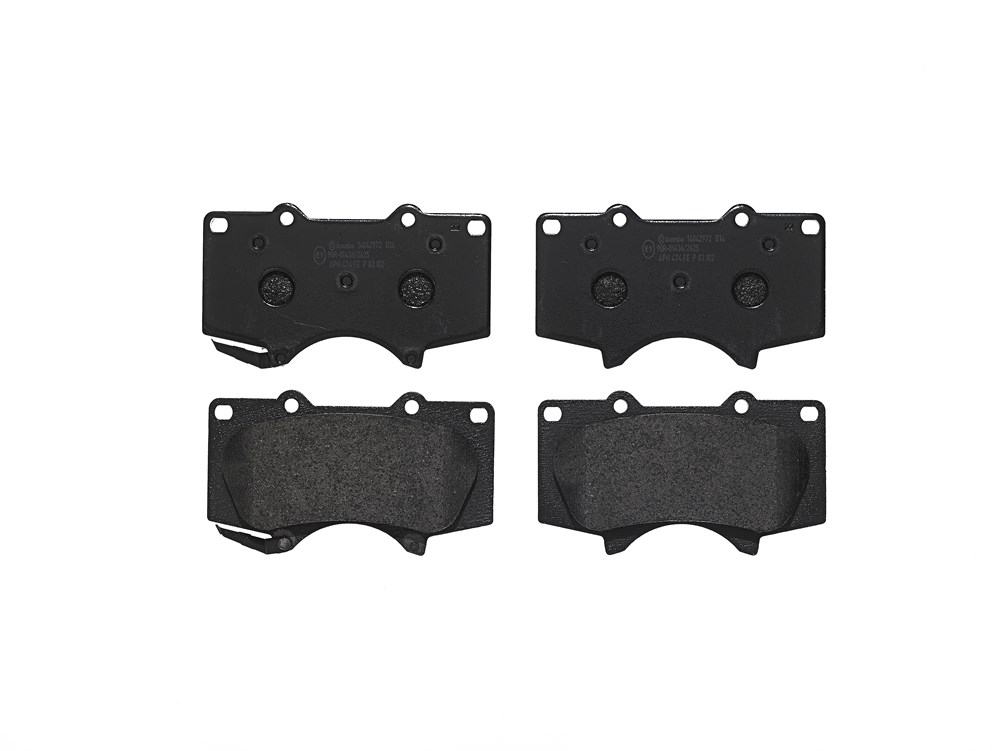 BREMBO Bremseklodser p83102 for TOYOTA