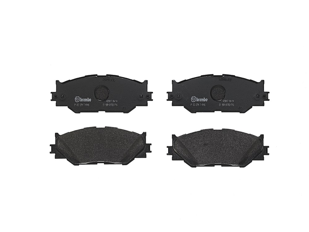 BREMBO Bremseklodser p83074 for LEXUS