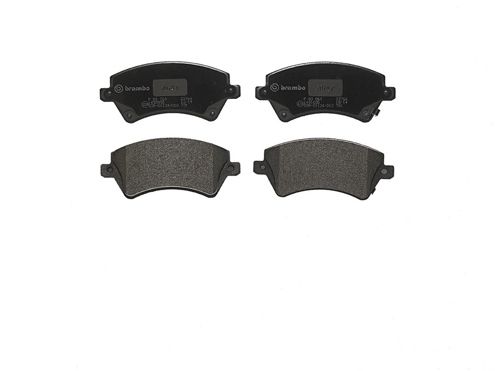BREMBO Bremseklodser p83064 for TOYOTA