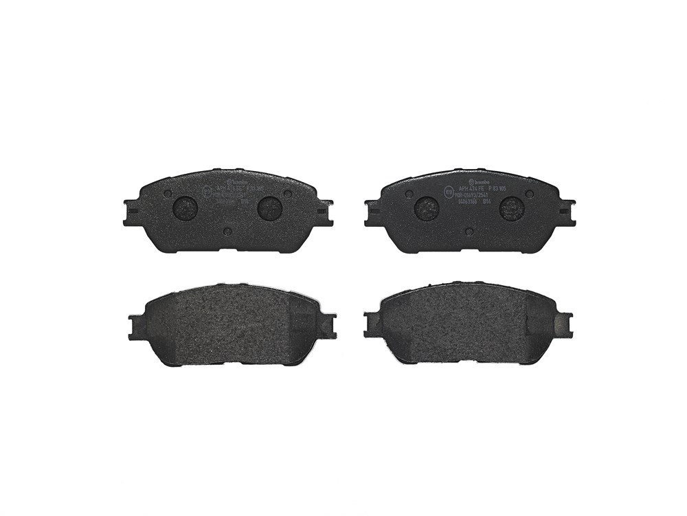 BREMBO Bremseklodser p83105 for LEXUS TOYOTA
