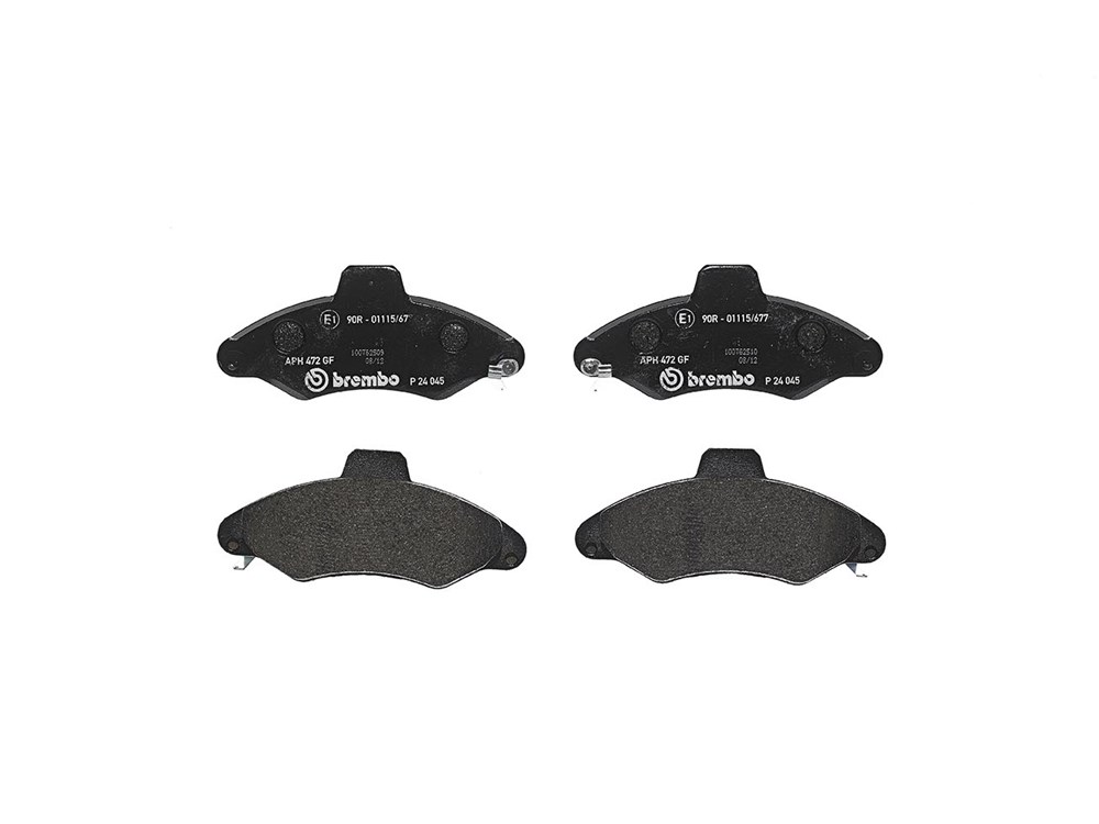 BREMBO Bremseklodser p24045 for FORD