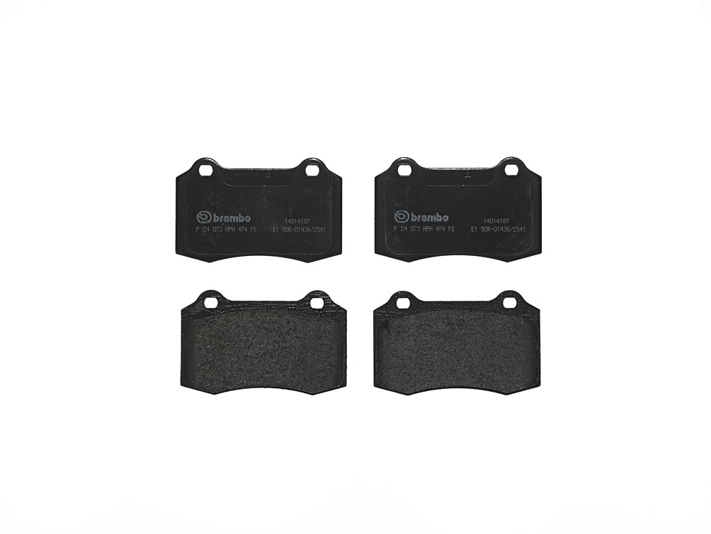 BREMBO Bremseklodser p24073 for FORD