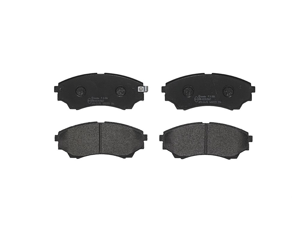 BREMBO Bremseklodser p24086 for FORD FORD USA MAZDA FORD ASIA & OCEANIA