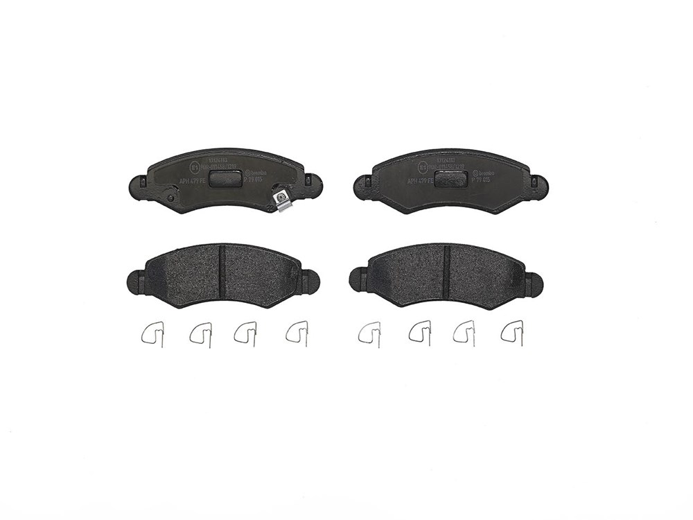 BREMBO Bremseklodser p79015 for OPEL SUZUKI GENERAL MOTORS