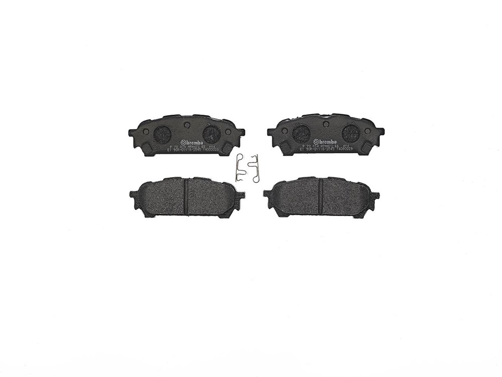 BREMBO Bremseklodser p78014 for SUBARU