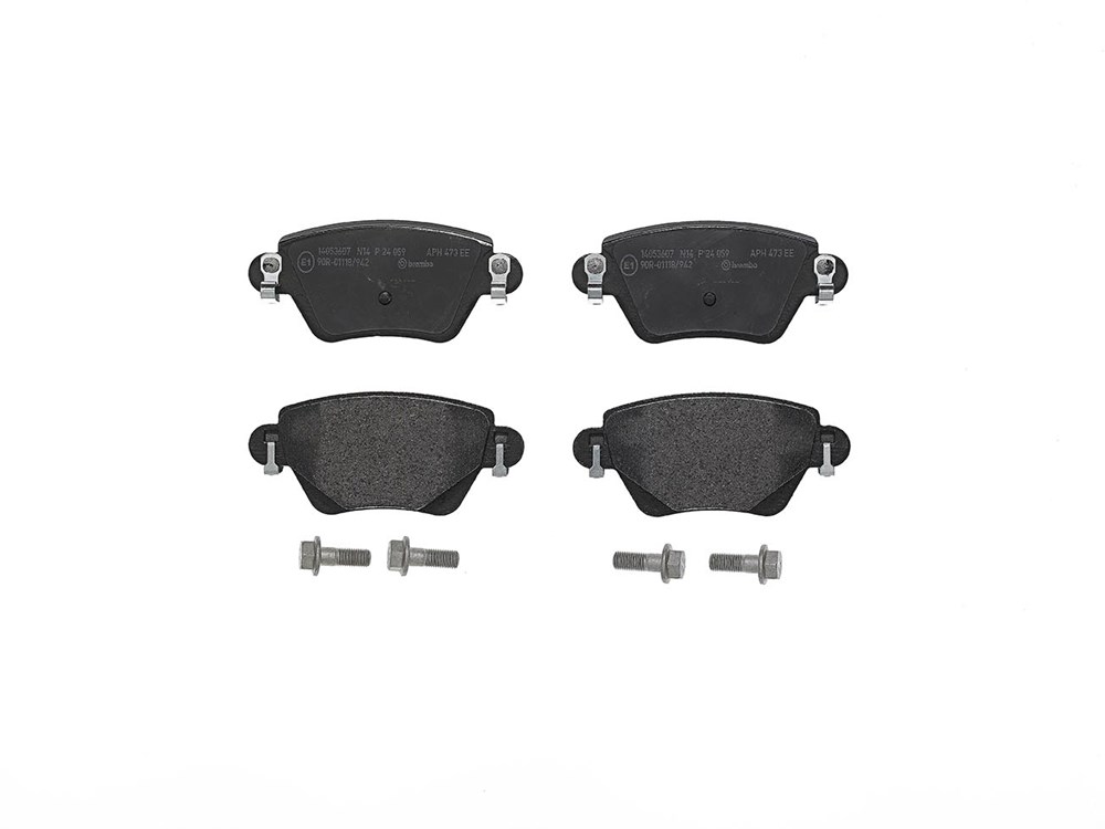 BREMBO Bremseklodser p24059 for FORD FORD (CHANGAN) JAGUAR FPV