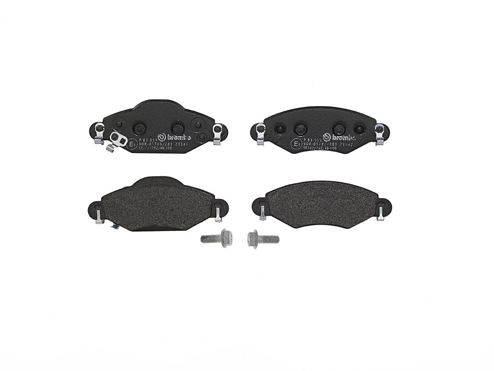 BREMBO Bremseklodser p83053 for TOYOTA