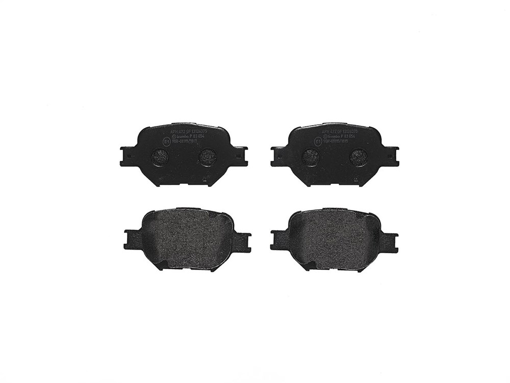 BREMBO Bremseklodser p83054 for TOYOTA TOYOTA (FAW) LEXUS SCION