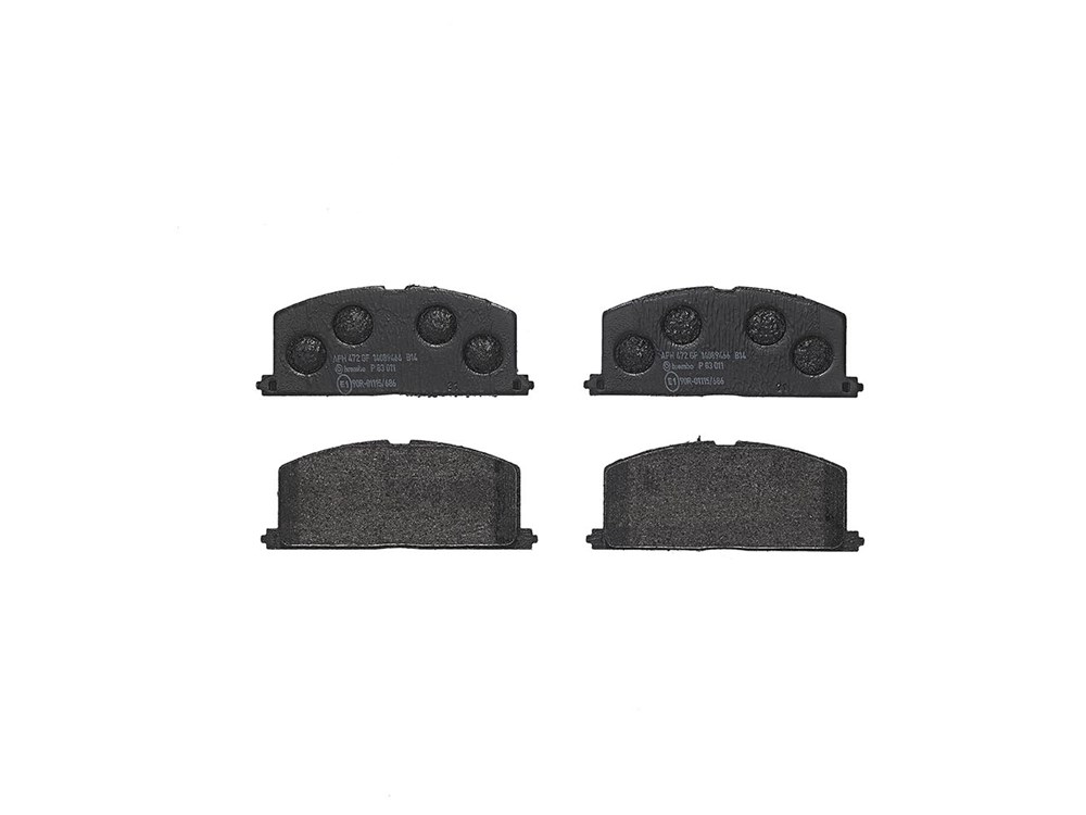 BREMBO Bremseklodser p83011 for GENERAL MOTORS HONDA NISSAN TOYOTA