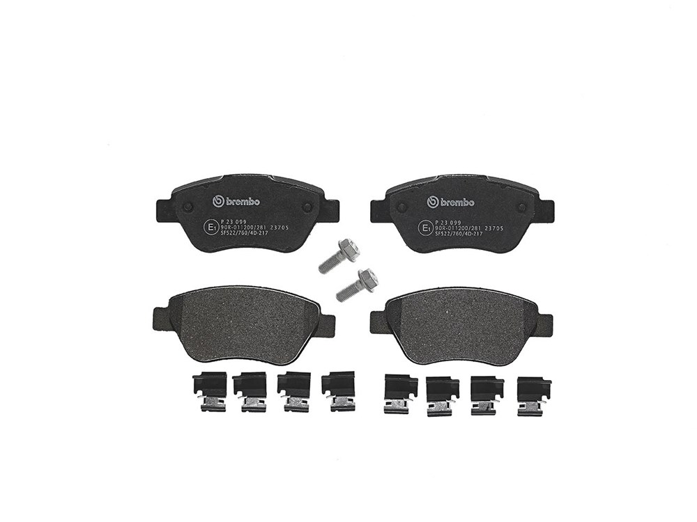 BREMBO Bremseklodser p23099 for FIAT LANCIA