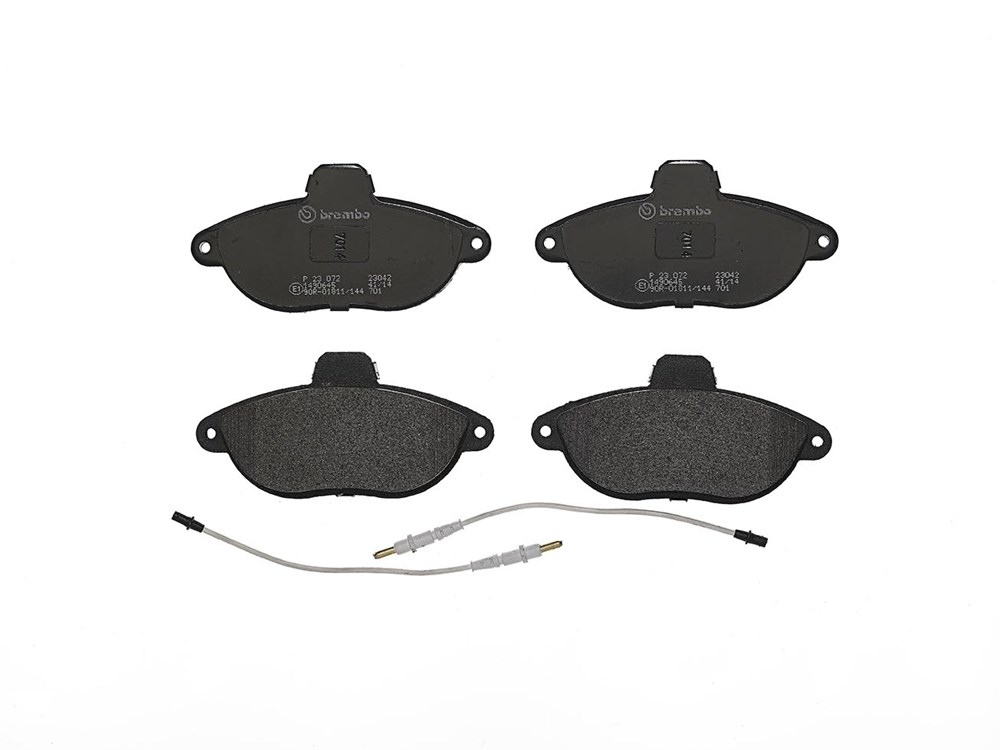 BREMBO Bremseklodser p23072 for PEUGEOT FIAT ALFA ROMEO