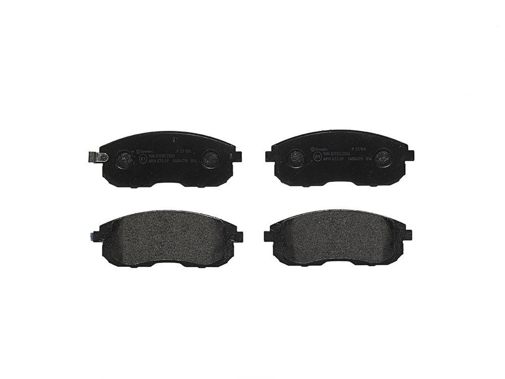 BREMBO Bremseklodser p23126 for NISSAN NISSAN (DFAC) SUZUKI