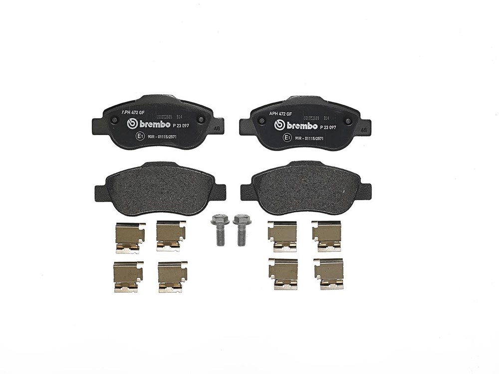 BREMBO Bremseklodser p23097 for FIAT