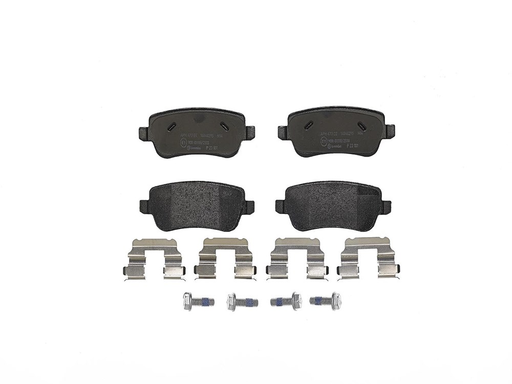BREMBO Bremseklodser p23101 for FIAT