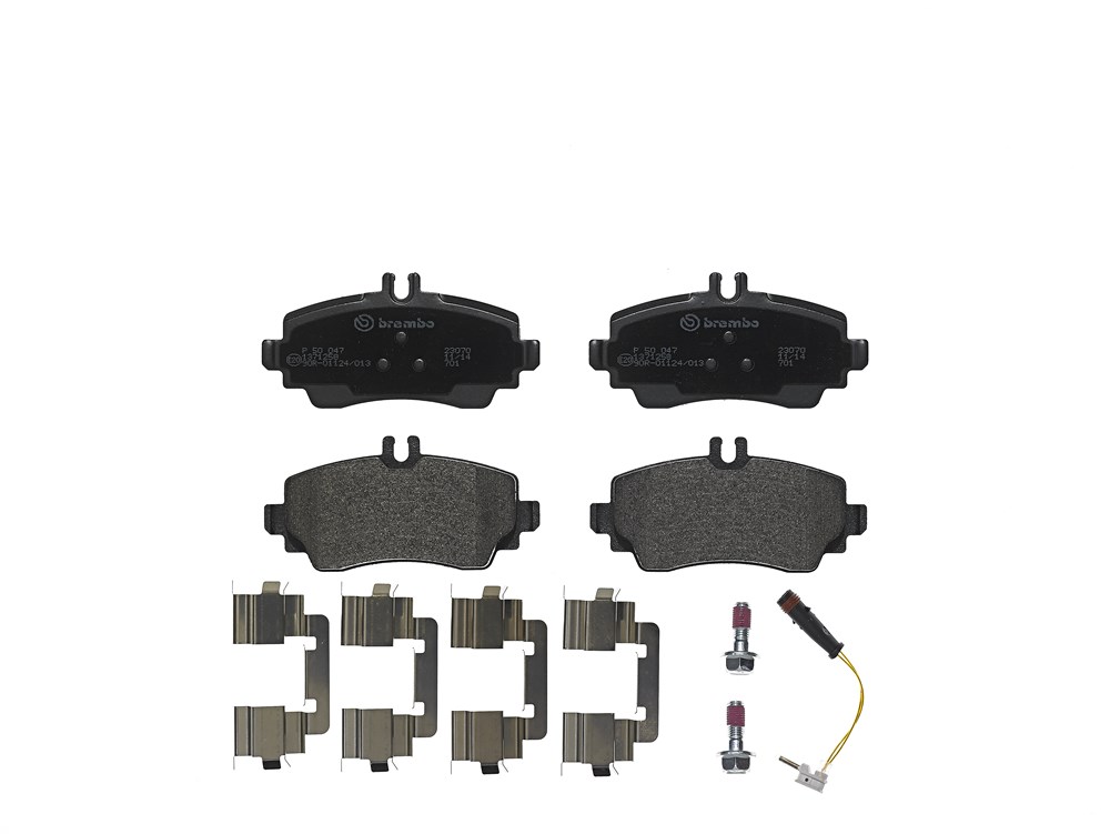 BREMBO Bremseklodser p50047 for MERCEDES-BENZ