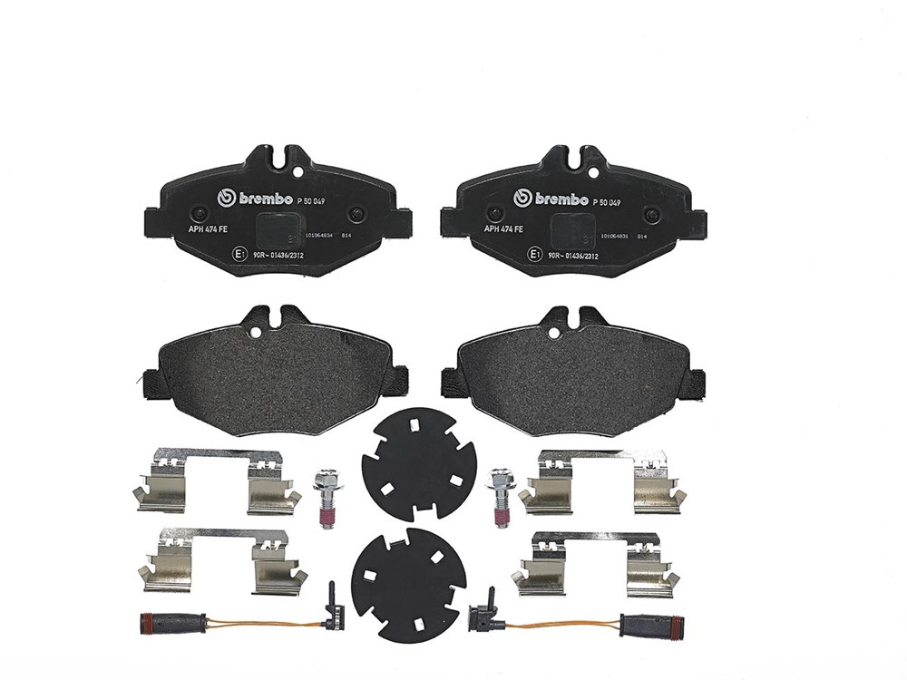BREMBO Bremseklodser p50049 for MERCEDES-BENZ