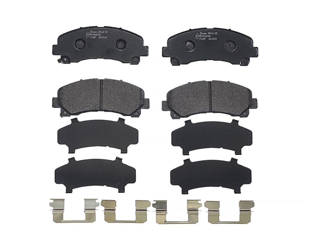 BREMBO Bremseklodser p34007 for CHEVROLET ISUZU MAXUS