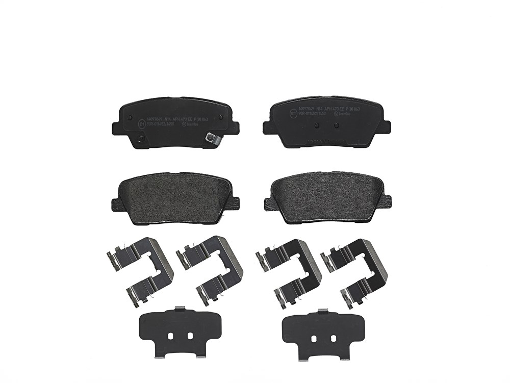 BREMBO Bremseklodser p30063 for SSANGYONG KIA HYUNDAI HYUNDAI (BEIJING) KIA (DYK)