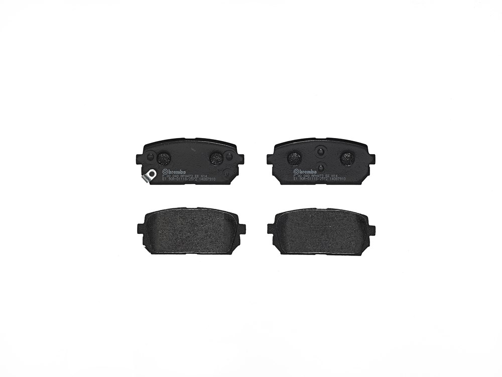 BREMBO Bremseklodser p30040 for KIA