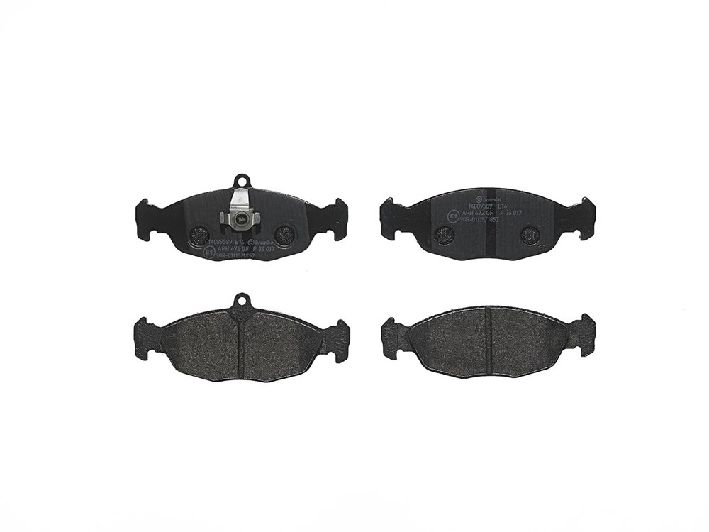 BREMBO Bremseklodser p36017 for JAGUAR