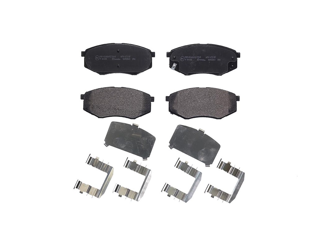 BREMBO Bremseklodser p30055 for HYUNDAI KIA HYUNDAI (BEIJING) KIA (DYK)