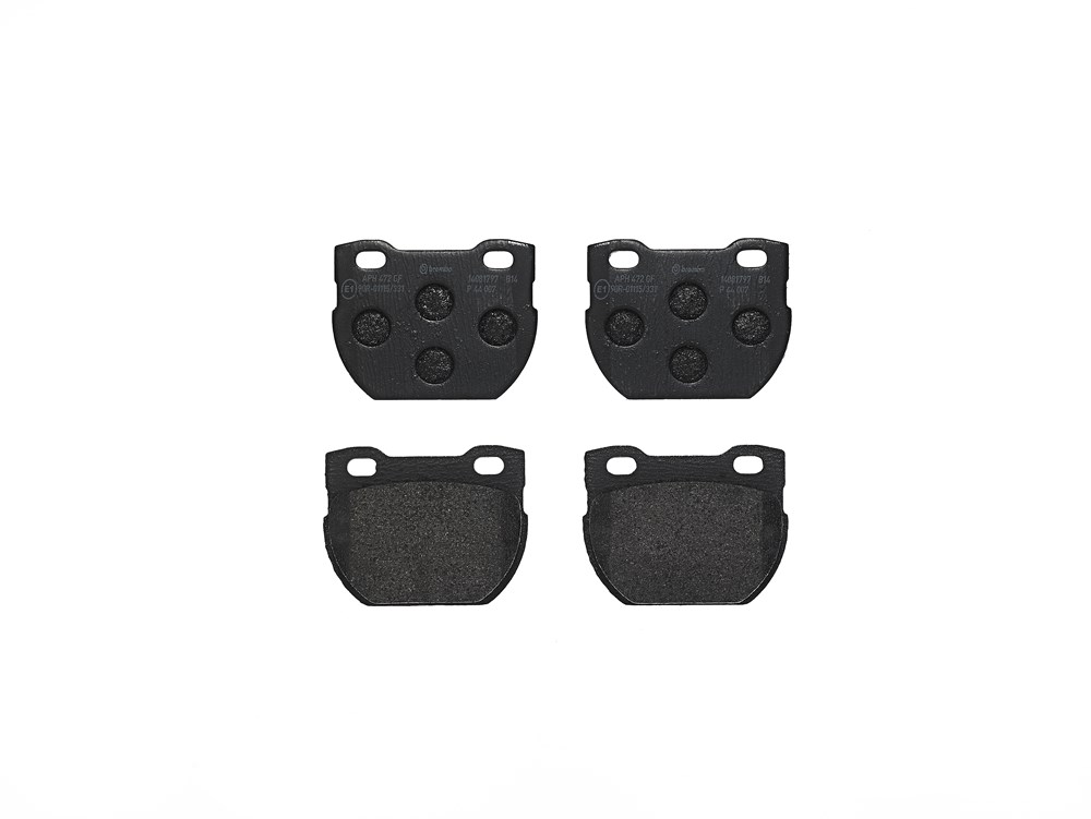 BREMBO Bremseklodser p44007 for LAND ROVER
