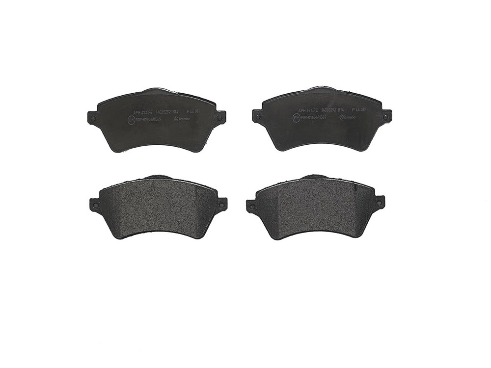 BREMBO Bremseklodser p44011 for LAND ROVER