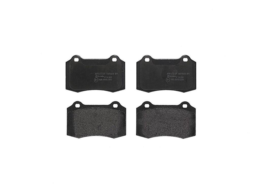 BREMBO Bremseklodser p36020 for VOLVO JAGUAR PEUGEOT AUDI ASTON MARTIN