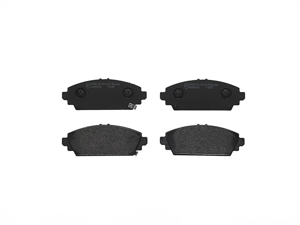 BREMBO Bremseklodser p28031 for HONDA