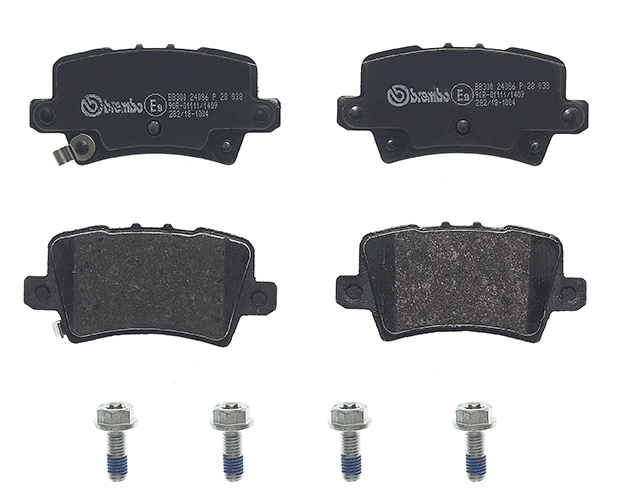 BREMBO Bremseklodser p28038 for HONDA